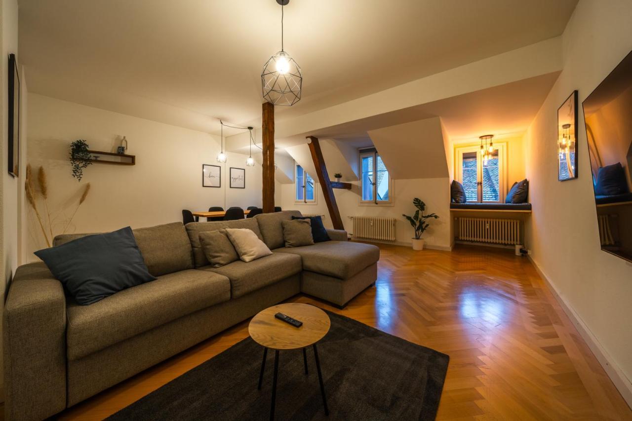 Old Town Apt In The Heart Of Thun With Garden Ngoại thất bức ảnh