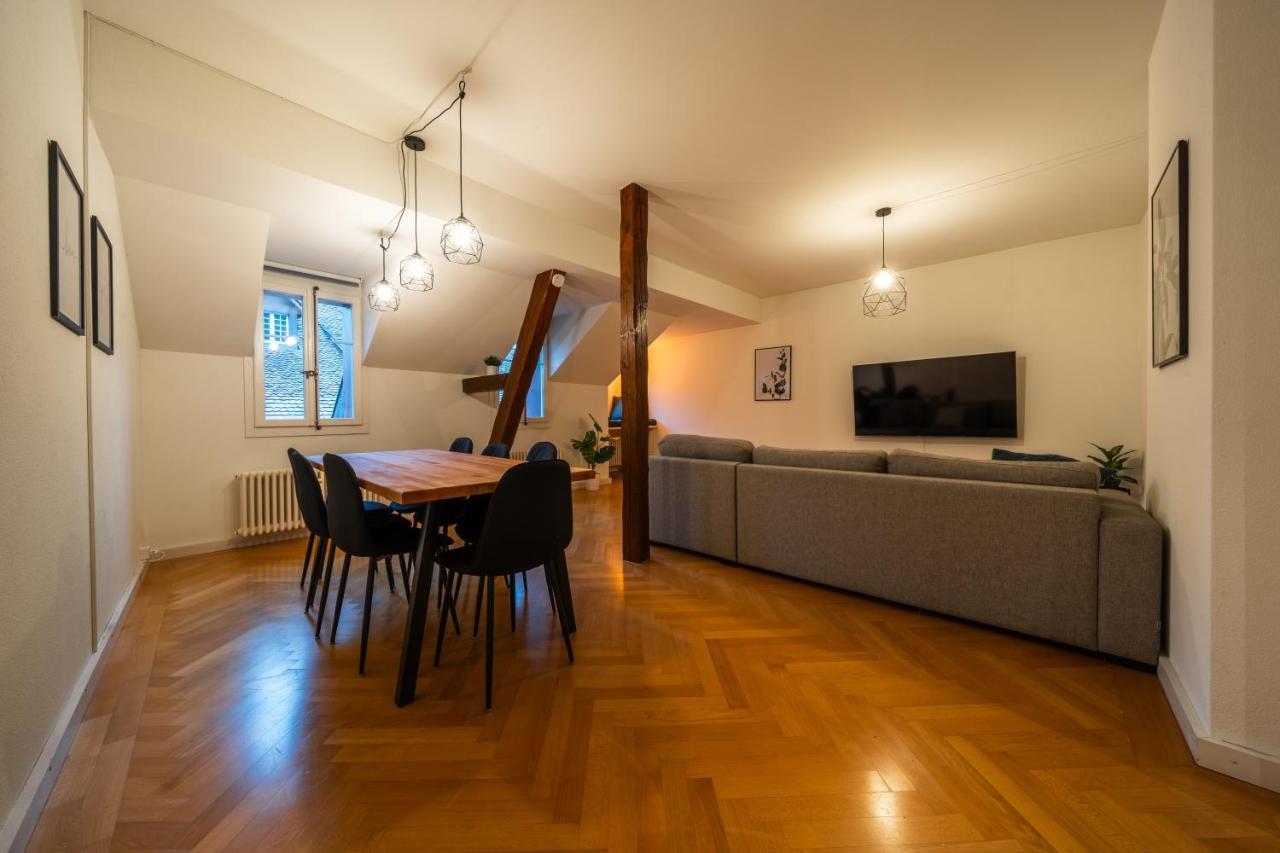 Old Town Apt In The Heart Of Thun With Garden Ngoại thất bức ảnh