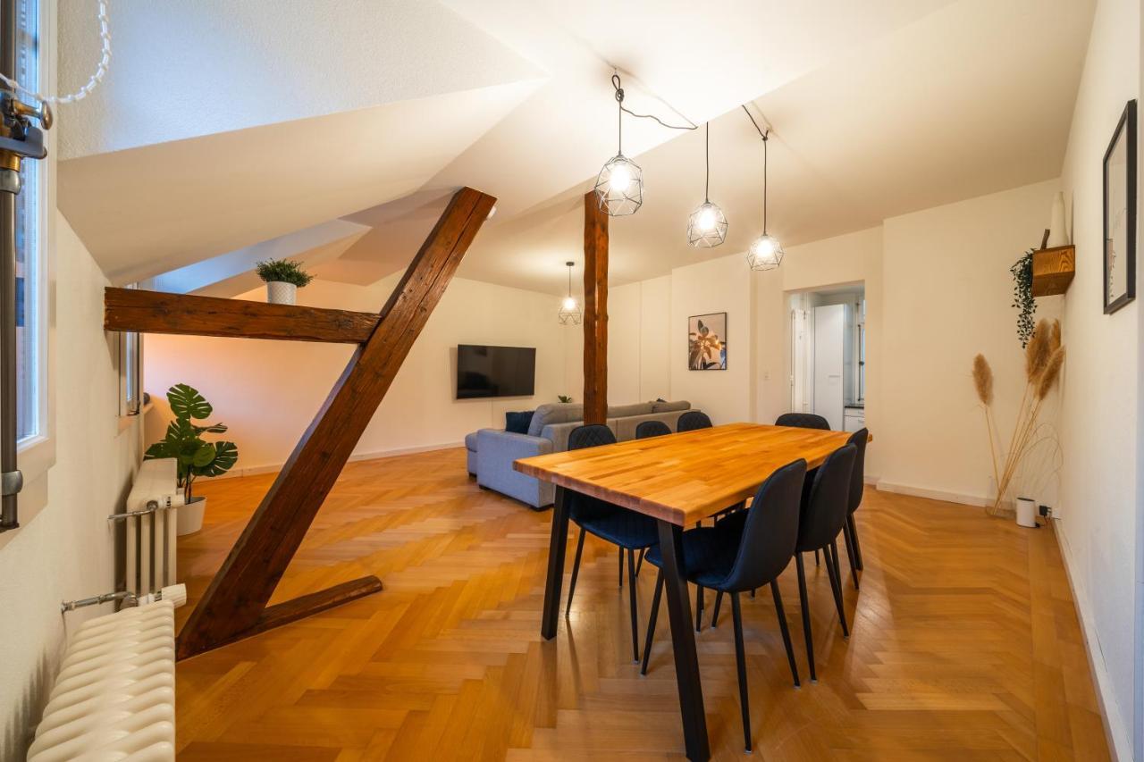 Old Town Apt In The Heart Of Thun With Garden Ngoại thất bức ảnh