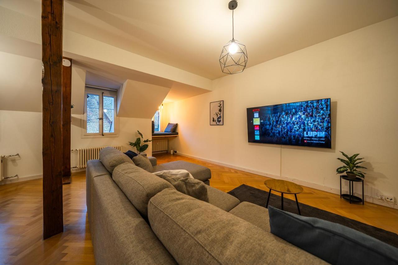 Old Town Apt In The Heart Of Thun With Garden Ngoại thất bức ảnh