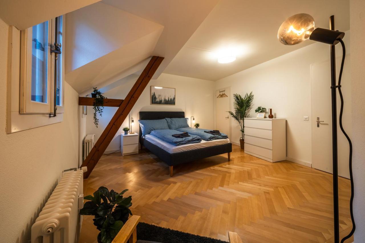 Old Town Apt In The Heart Of Thun With Garden Ngoại thất bức ảnh