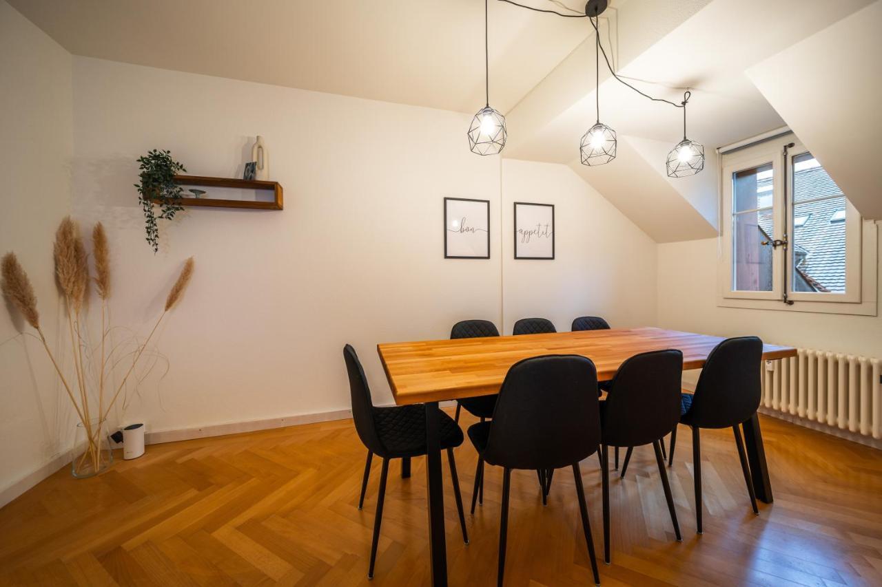 Old Town Apt In The Heart Of Thun With Garden Ngoại thất bức ảnh