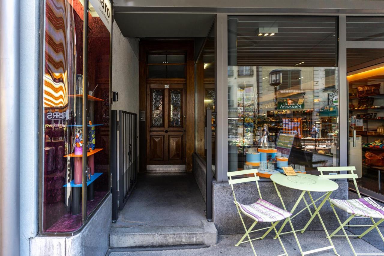 Old Town Apt In The Heart Of Thun With Garden Ngoại thất bức ảnh