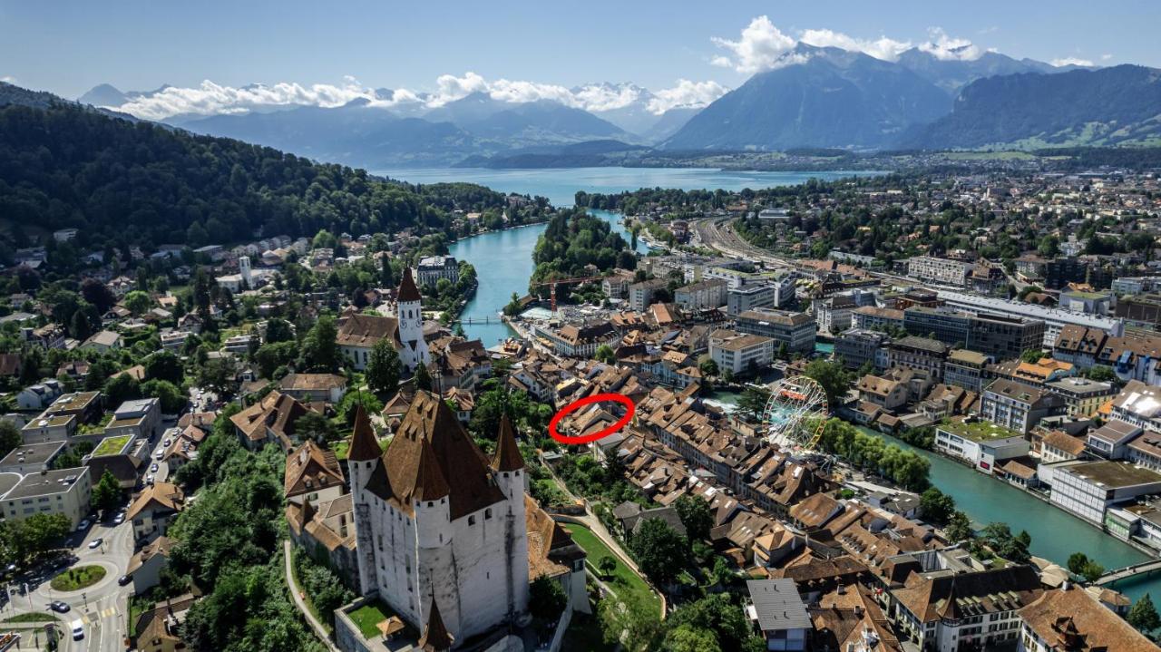Old Town Apt In The Heart Of Thun With Garden Ngoại thất bức ảnh