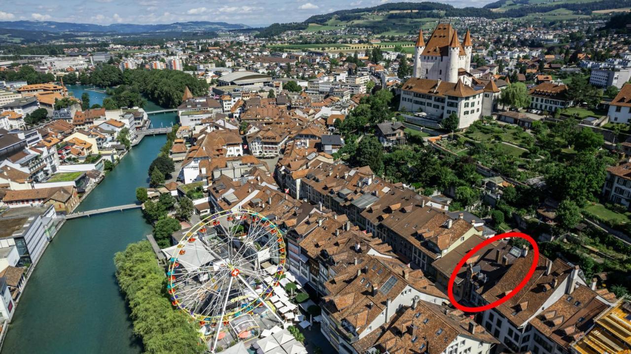 Old Town Apt In The Heart Of Thun With Garden Ngoại thất bức ảnh